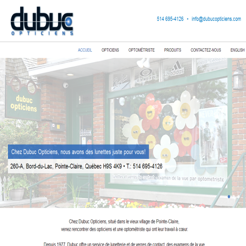 DUBUC OPTICIENS DUBUC OPTICIENS