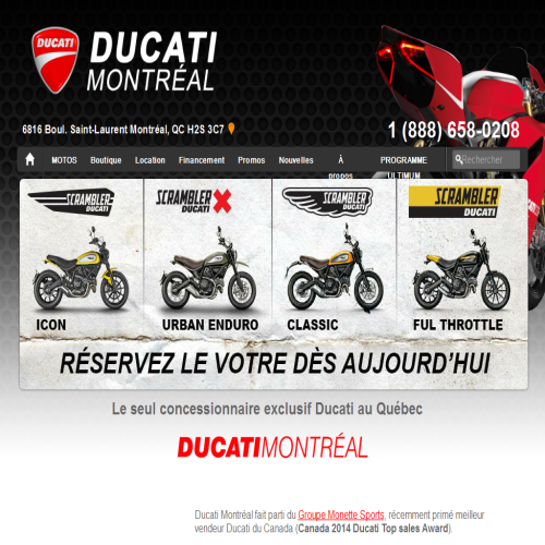 DUCATI MONTREAL INC
