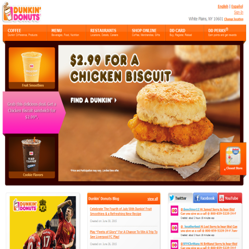DUNKIN' DONUTS LTEE