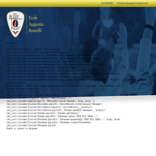 ECOLE AUGUSTIN ROSCELLI