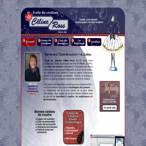 ECOLE DE COUTURE CELINE ROSS