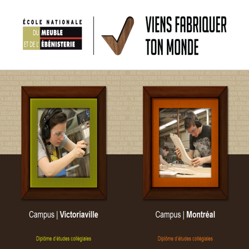 ECOLE NATIONALE DU MEUBLE ET DE L'EBENISTERIE