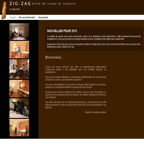 ECOLE DE COUPE ET COUTURE ZIG ZAG