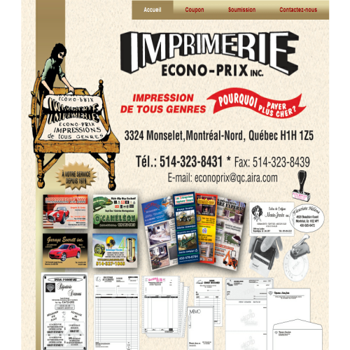 IMPRIMERIE ECONO-PRIX INC