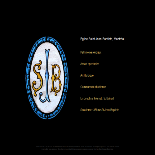 PAROISSE ST-JEAN BAPTISTE