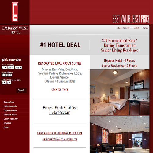 EMBASSY WEST HOTEL CONFERENCE CENTRE