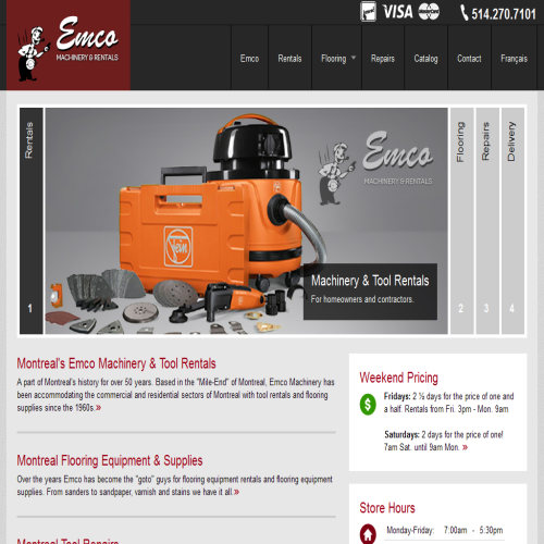 EMCO MACHINERIE & LOCATION