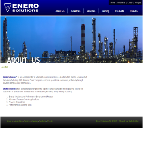 ENERO SOLUTIONS INC
