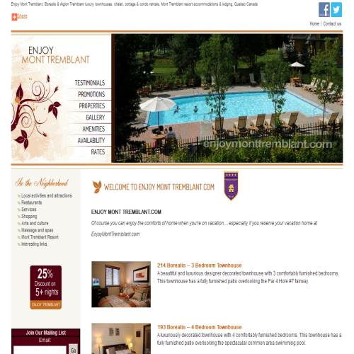 ENJOY MONT TREMBLANT