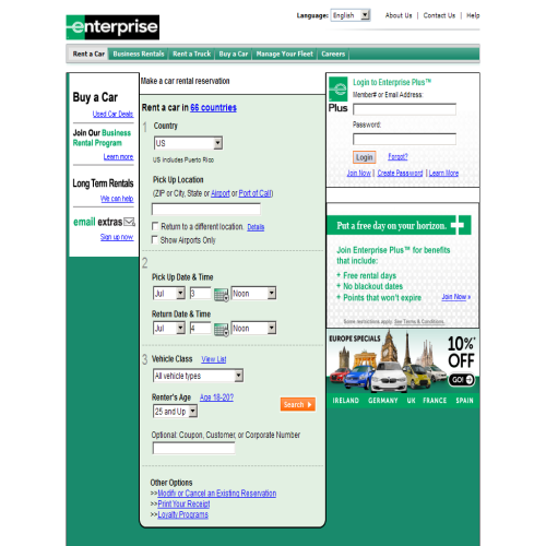 ENTERPRISE RENT-A-CAR