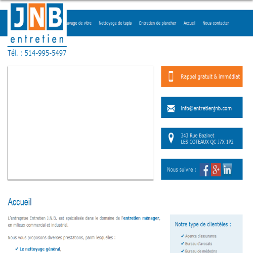 ENTRETIEN JNB