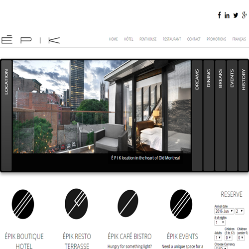 HOTEL EPIK MONTREAL