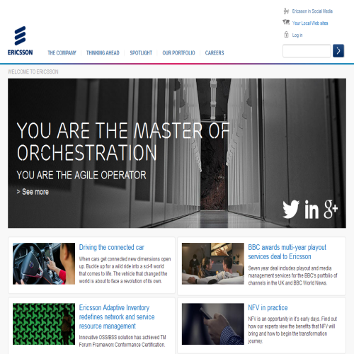 COMMUNICATION ERICSSON INC COMMUNICATION ERICSSON INC