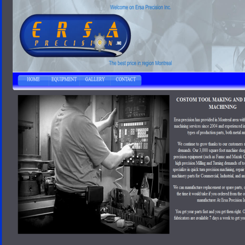 ERSA PRECISION INC