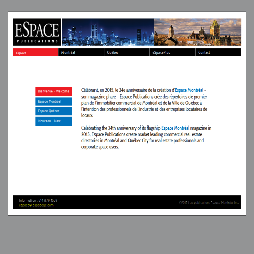 PUBLICATIONS ESPACE MONTREAL INC (LES)