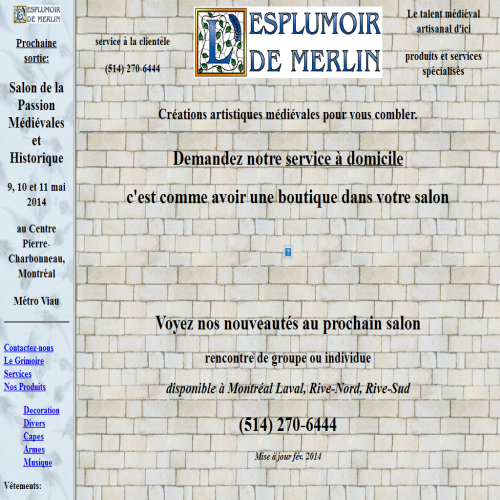 ESPLUMOIR DE MERLIN (L')