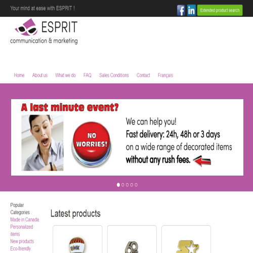 ESPRIT COMMUNICATION MARKETING