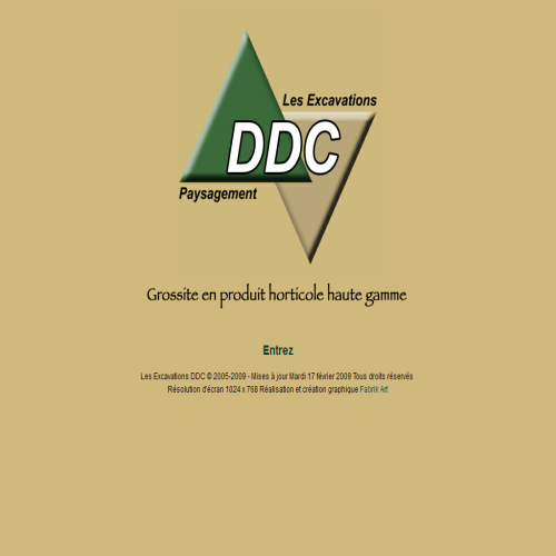 EXCAVATION D D C INC LES