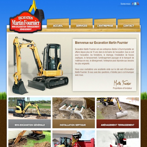EXCAVATION M FOURNIER INC