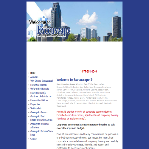EXECUSCAPE RESIDENTIAL ACCOMODATION EXECUSCAPE RESIDENTIAL ACCOMODATION