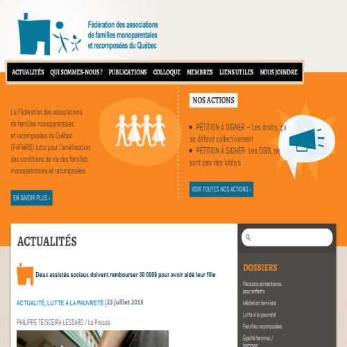 FAMILLES MONOPARENTALES