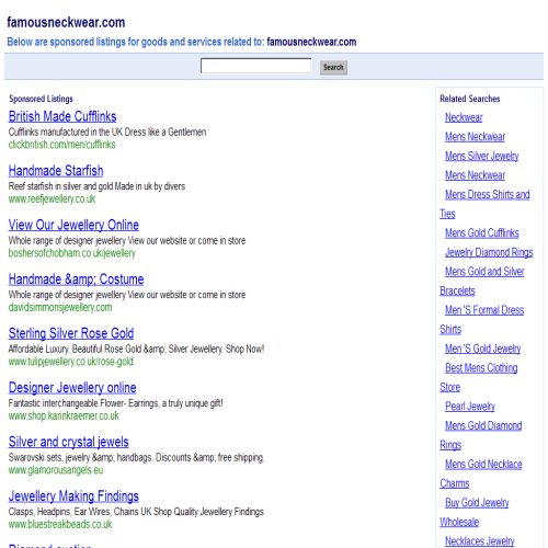 FAMOUS NECKWEAR MFG INC