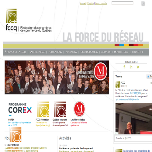 CHAMBRE DE COMMERCE DU QUEBEC