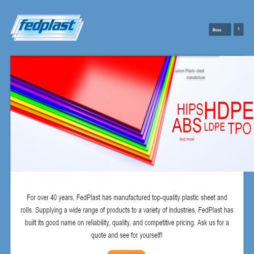 FEDERAL PLASTICS MANUFACTURING LTD.