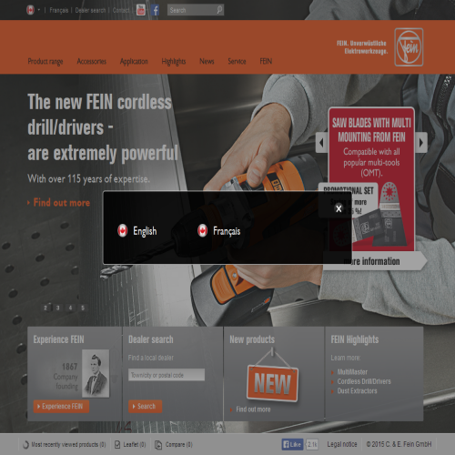 FEIN-CO CANADIENNE D'OUTILLAGE FEIN-CO CANADIENNE D'OUTILLAGE