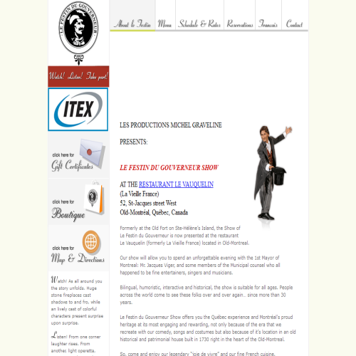 FESTIN DU GOUVERNEUR (LE)