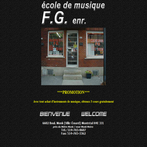 ECOLE DE MUSIQUE FG