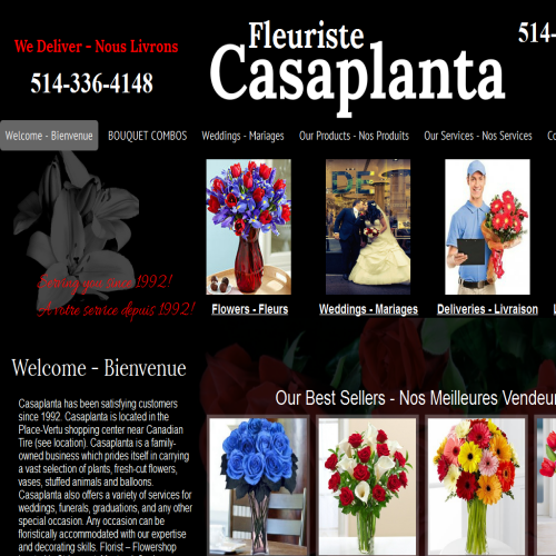 FLEURISTE CASAPLANTA INC