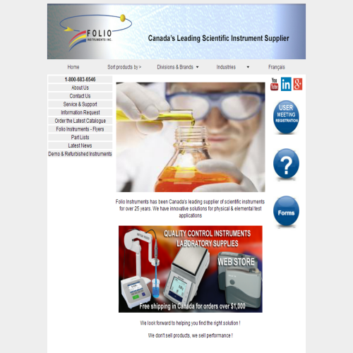 FOLIO INSTRUMENTS INC