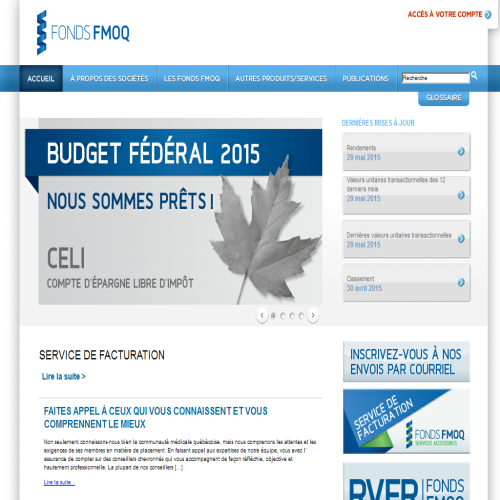 FONDS D'INVESTISSEMENT FMOQ