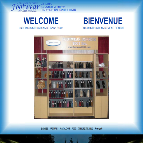 FOOTWEAR IMPORTS LTD