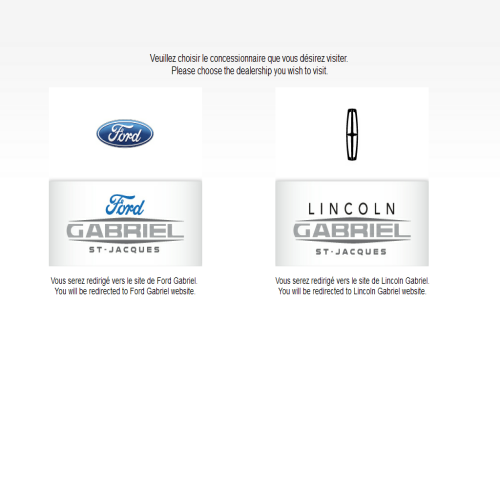 FORD LINCOLN GABRIEL