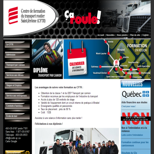 CENTRE DE FORMATION DU TRANSPORT ROUTIER DU TAXI (CFTR)