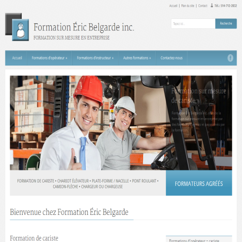 FORMATION ERIC BELGARDE INC