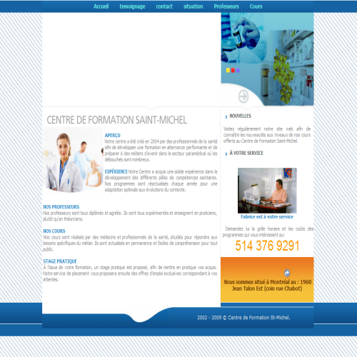 CENTRE DE LA FORMATION ST-MICHEL