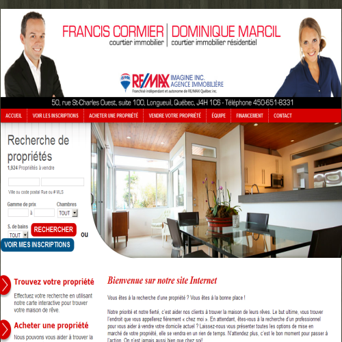 FRANCIS CORMIER COURTIER IMMOBILIER REMAX
