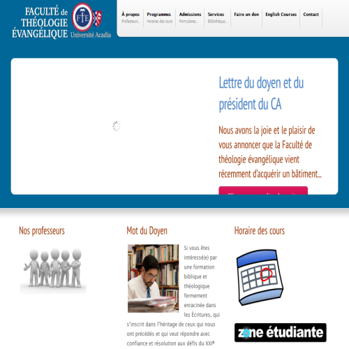 UNION D'EGLISES BAPTISTES FRANCAISES AU CANADA