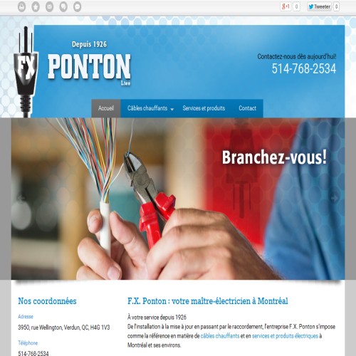 FX PONTON LTEE