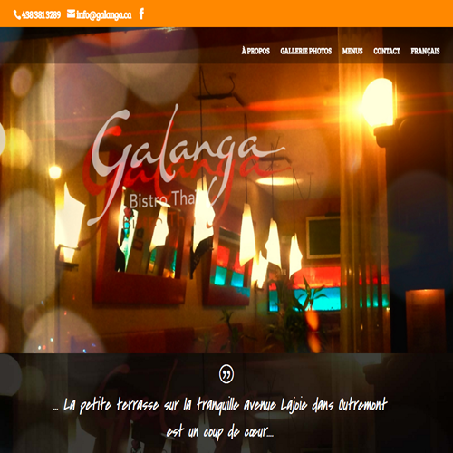 GALANGA BISTRO THAï