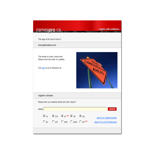 ENTREPRISES GB FONTAINE INC