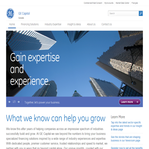 G E CAPITAL CANADA FINANCEMENT