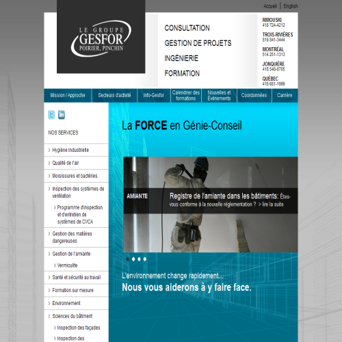 GESFOR POIRIER PINCHIN INC