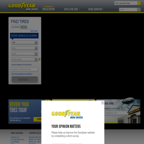 GOODYEAR SERVICE AUTO GARANTI