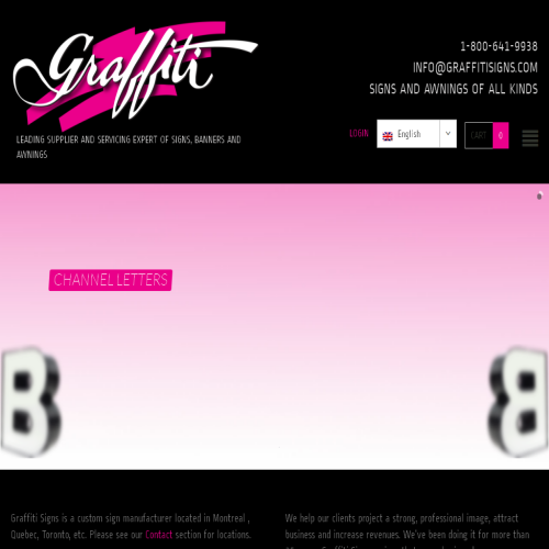 GRAFFITI SIGNS INC (ENSEIGNES)