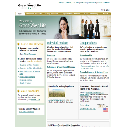 GREAT-WEST LIFE ASSURANCE COMPANY THE