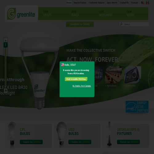 GREENLITE LIGHTING CORPORATION